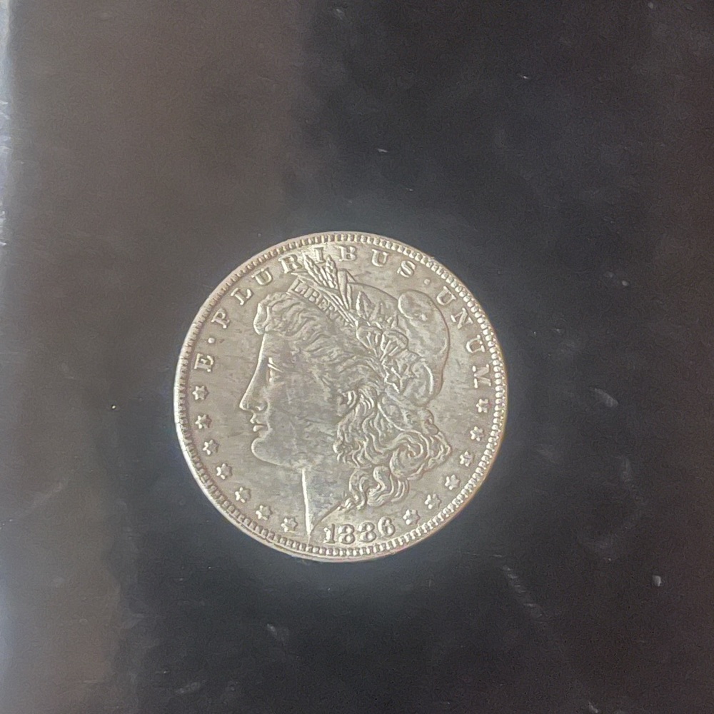 1886 US Dollar coin. Excellent condition